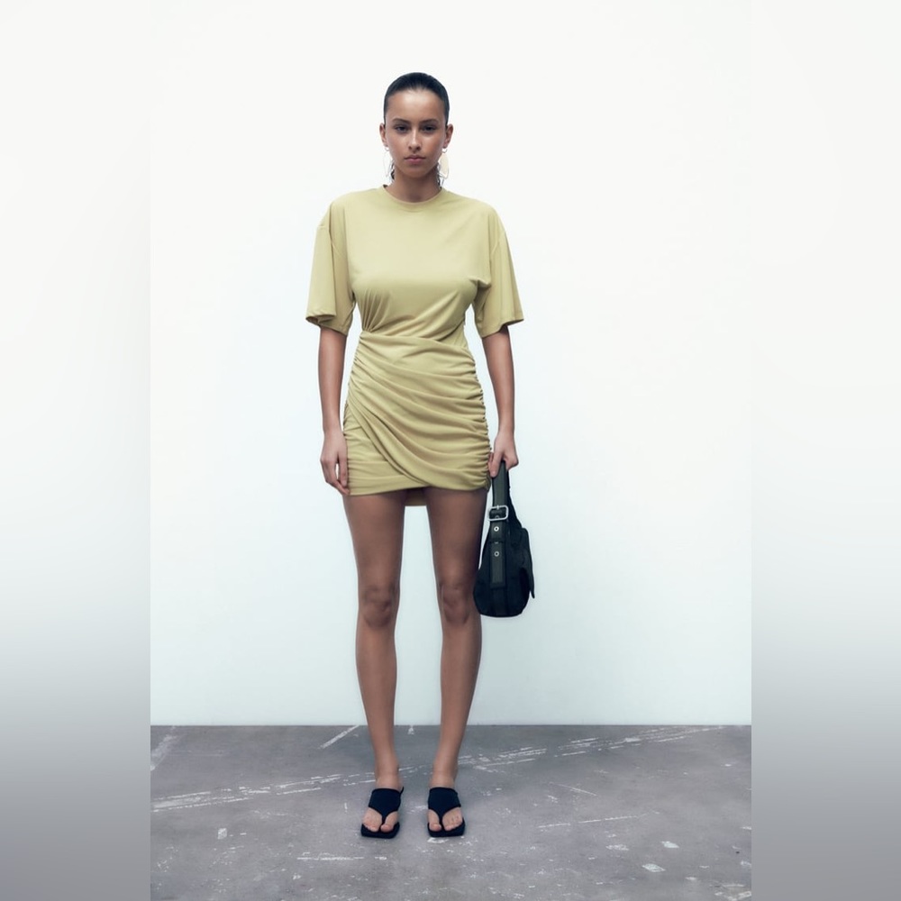 ZARA Draped Dress, S